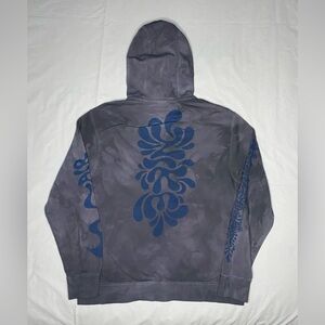 Nike Men Hoodie Large Graphic Fleece Squiggles & Wiggles Collab Pullover